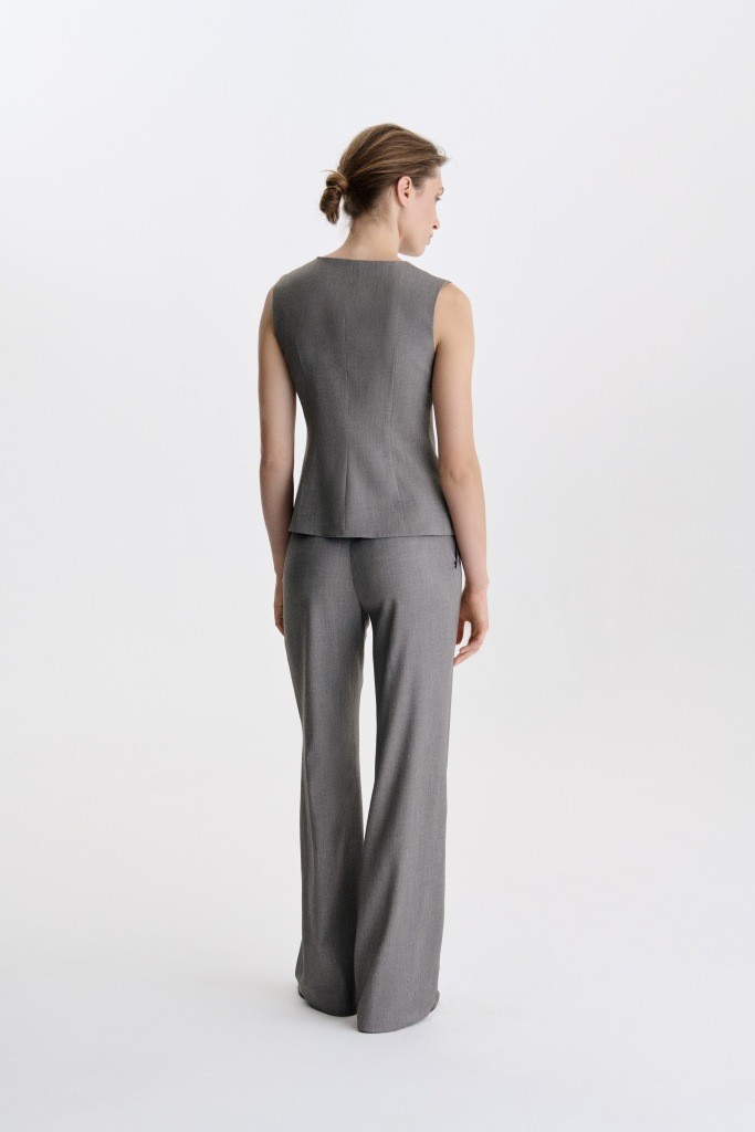 КЛАСИЧНІ ШТАНИ ПРЯМОГО СИЛУЕТУ 1123\12-7 зображення 2